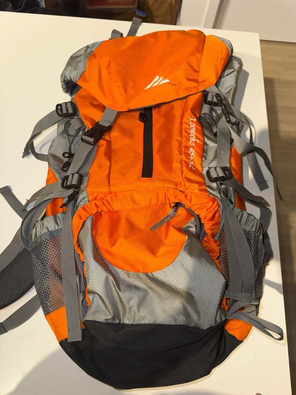 Mountaintop 45+5L Hiking Backpack with Rain Cover